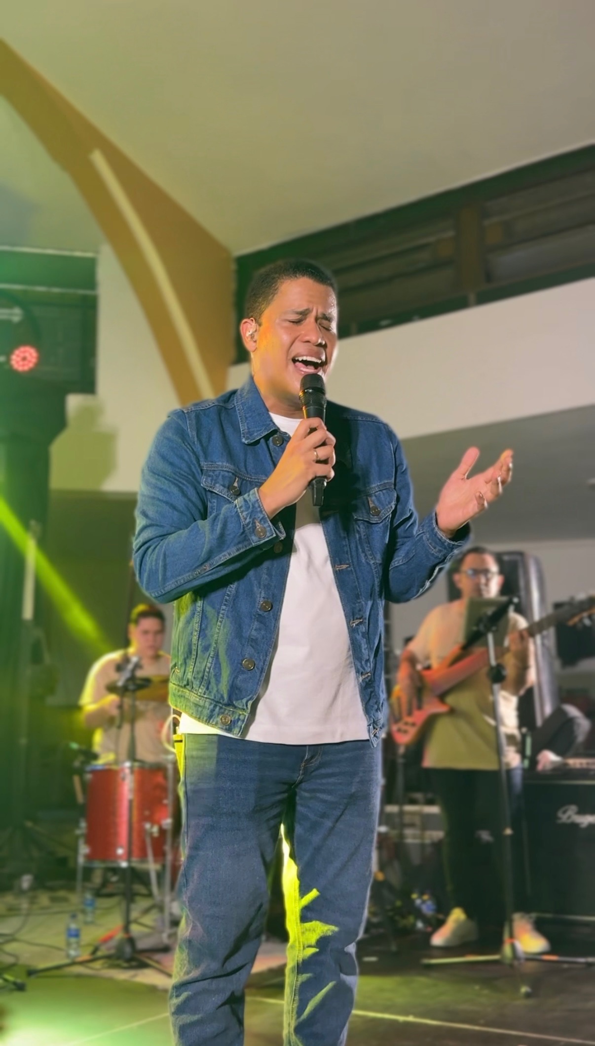 Jesús Coronell en una presentación